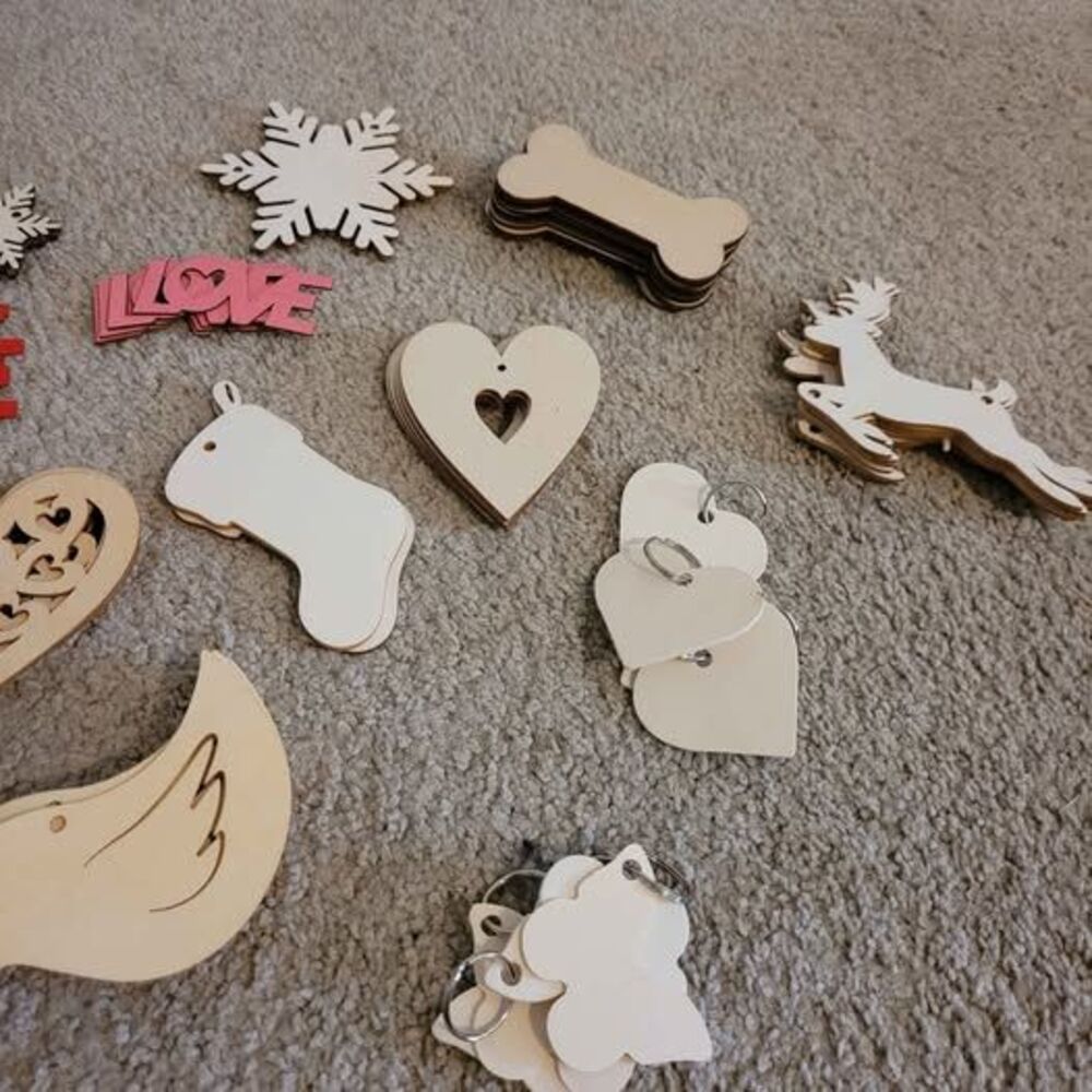 Craft blanks, small easels